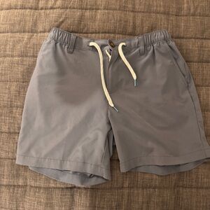 Men’s steel blue chubbies 6” shorts - medium